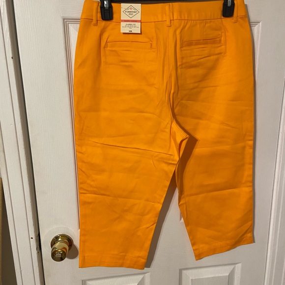 St. John's Bay Classic Fit Orange Pants - Picture 3 of 6